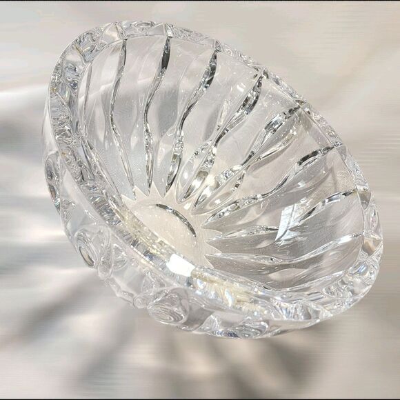 Miller Rogaska Heavy Crystal Bowl 10" dia 5" deep  1/2" thick Rim  Centerpiece - Picture 10 of 16
